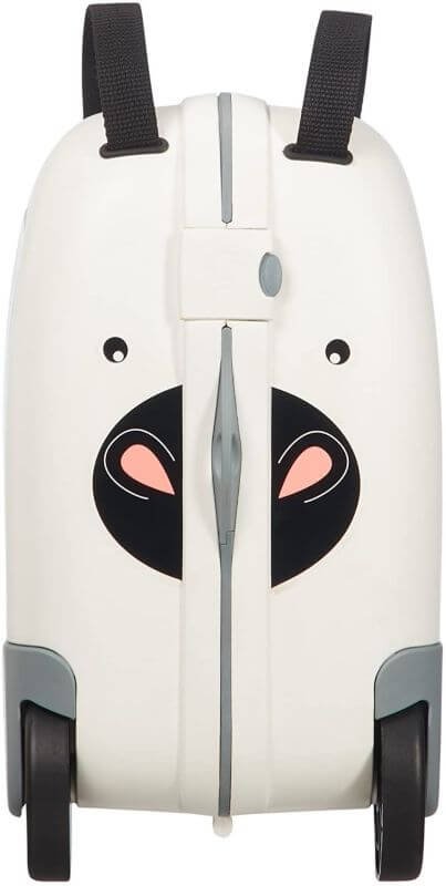 Samsonite-Dream-Rider-frontal Maleta-infantil-Samsonite-Dream-Rider-lateral